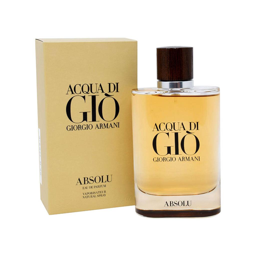 NEW Giorgio Armani Acqua di Giò Absolu Eau de Parfum Spray 4.2 oz / 125ml for Men