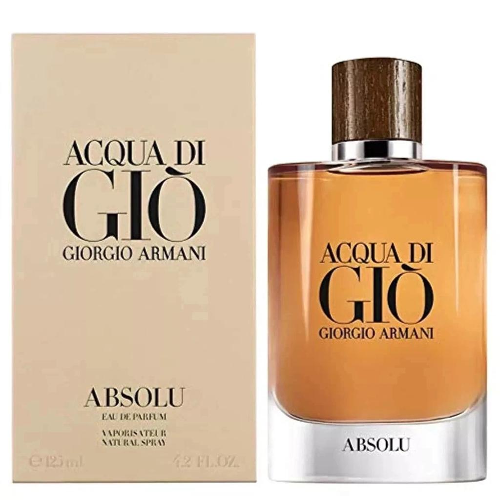 NEW Giorgio Armani Acqua di Giò Absolu Eau de Parfum Spray 4.2 oz / 125ml for Men