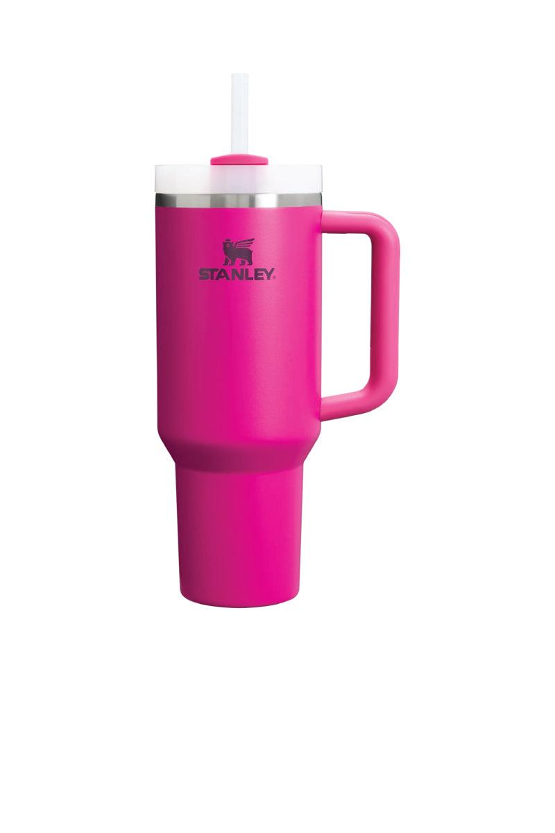 Stanley Quencher H2.0 FlowState™ 40oz Fuchsia Pink Tumbler – Insulated Travel Cup