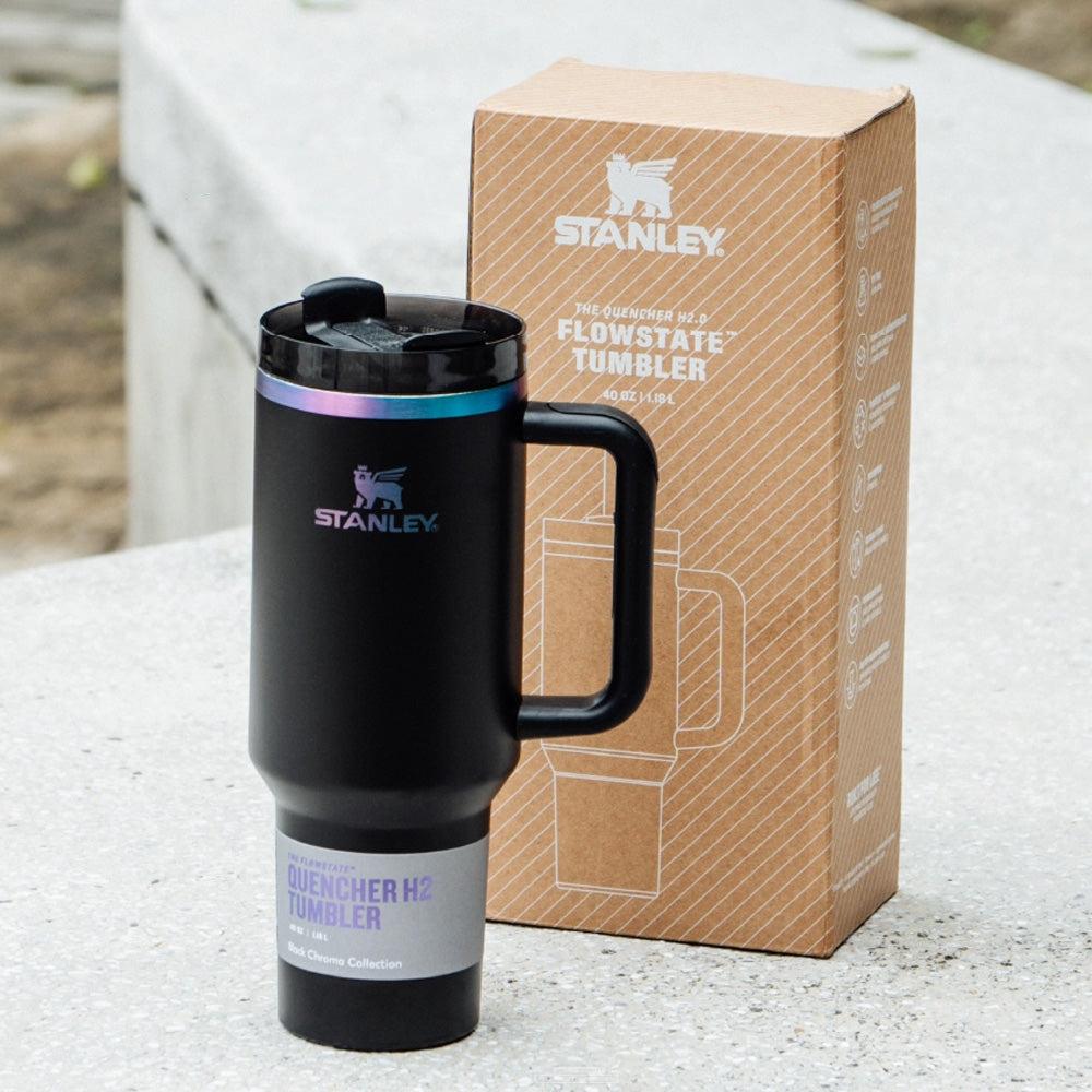 Stanley 40oz Stainless Steel Vacuum Insulated Tumbler – Black Chroma