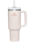 Stanley H2.0 FlowState™ 40oz Quencher Tumbler – Rose Quartz Insulated Travel Cup