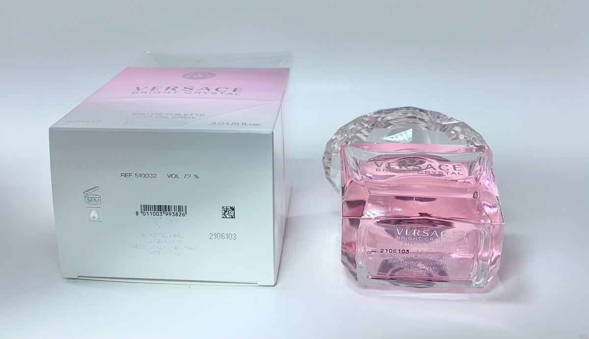 Versace Bright Crystal Eau de Toilette for Women 3 oz / 90ml Spray – New Sealed